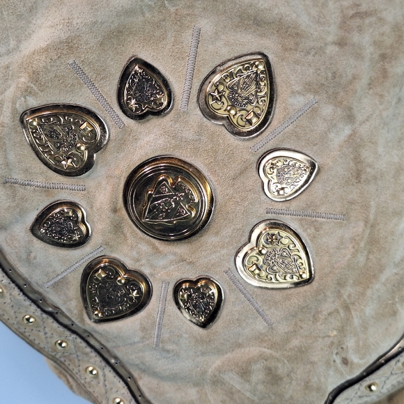 GUCCI IRINA BABOUSKA SUEDE HOBO BAG - Picture 5 of 14